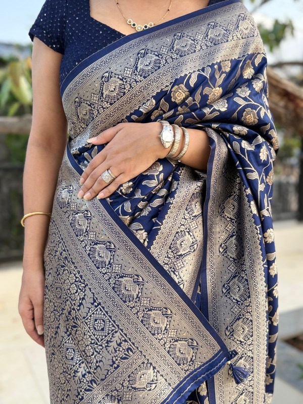 Gulaab of Mughal (Royal Blue)